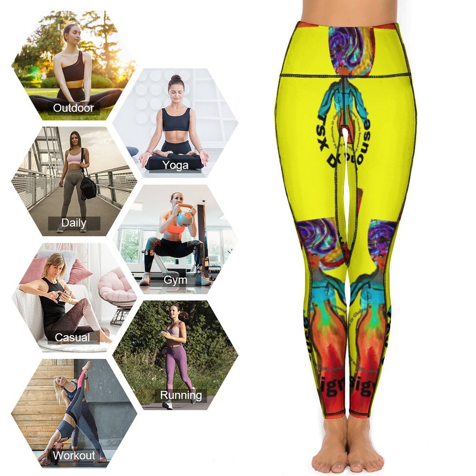 Signature Manipura™ Women's Yoga Leggings (CE003)