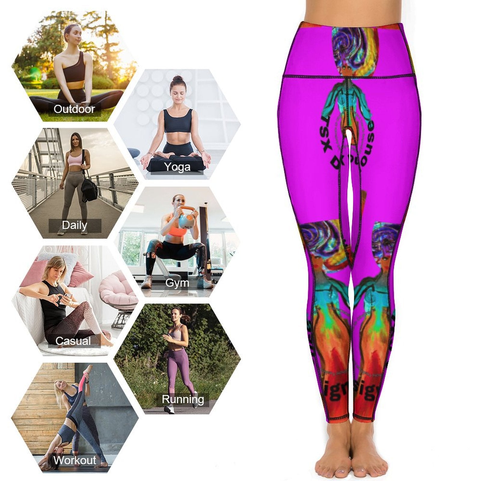 Signature Anja™ Women's Yoga Leggings (CE003)
