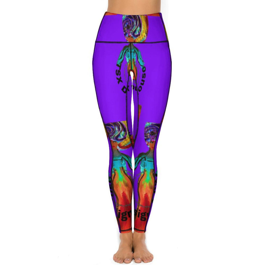 Signature Sahasrara™ Women's Yoga Leggings (CE003)