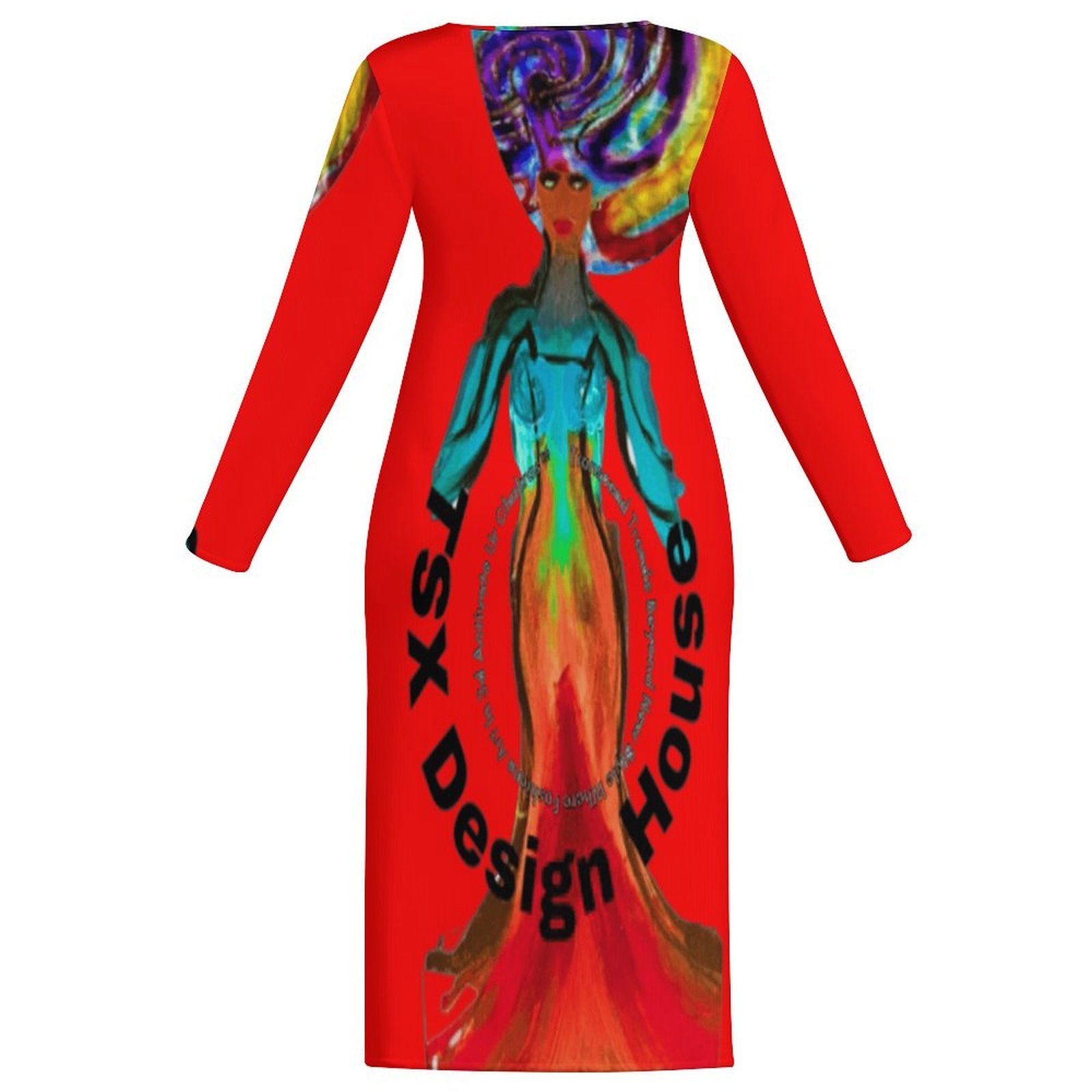 Signature Muladhara™ Long Sleeve Bodycon Dress
